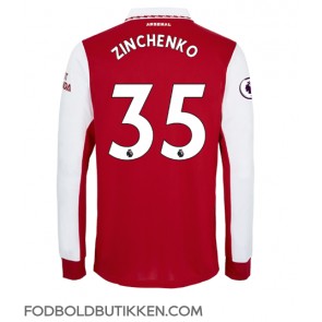 Arsenal Oleksandr Zinchenko #35 Hjemmebanetrøje 2022-23 Langærmet